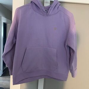 Zara Lilac Kids Hoodie with heart detail size 11-12
